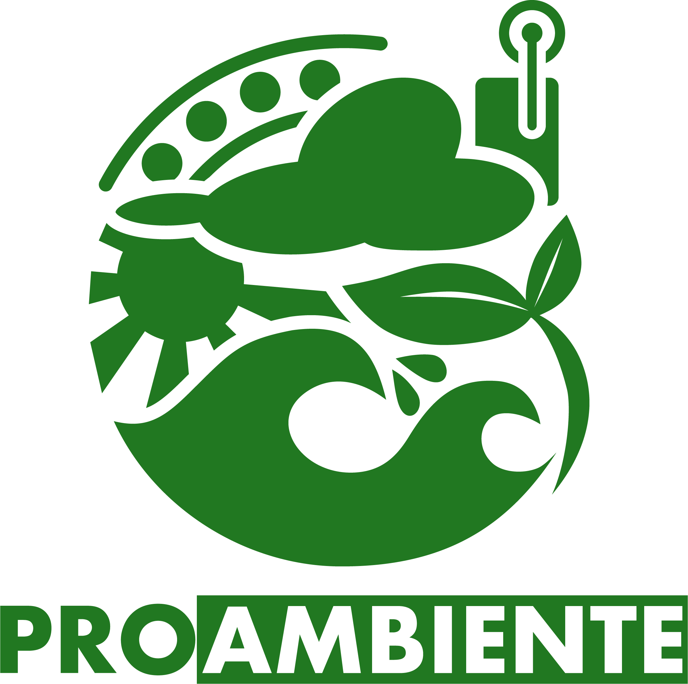 logo proambiente vettoriale