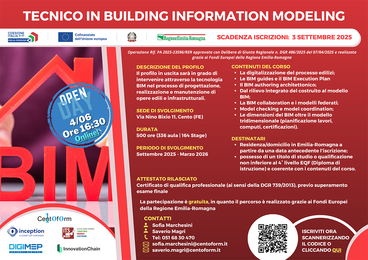 Locandina Tecnico BIM